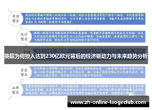 英超为何投入达到230亿欧元背后的经济驱动力与未来趋势分析