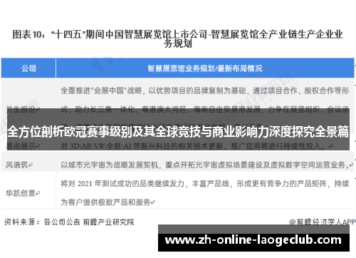 全方位剖析欧冠赛事级别及其全球竞技与商业影响力深度探究全景篇